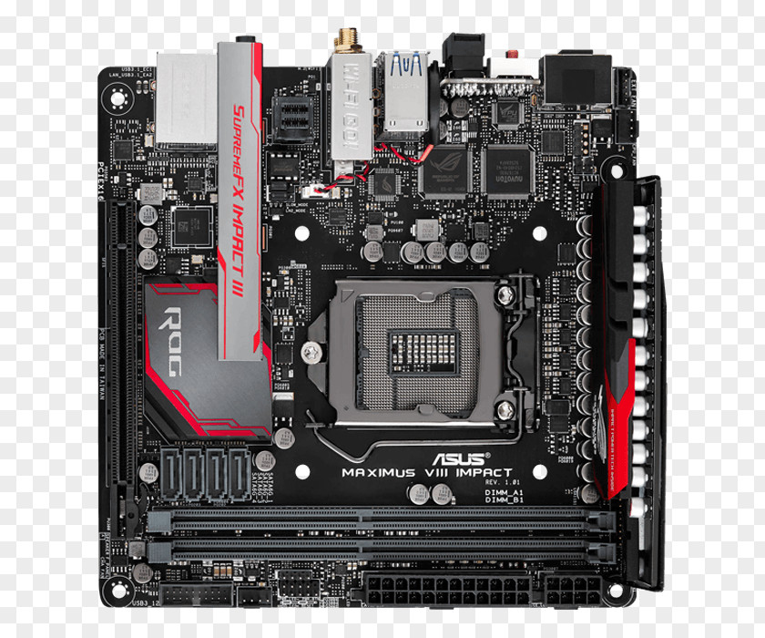 Maximus Z170 Premium Motherboard Z170-DELUXE Computer Hardware ASUS Mini-ITX PNG