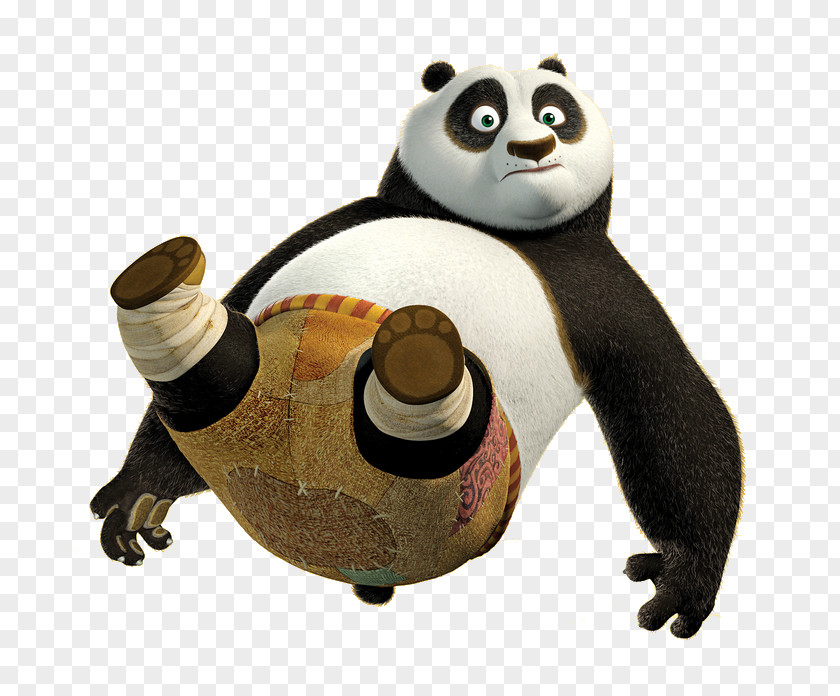 Panda Vector Po Giant Master Shifu Kung Fu PNG