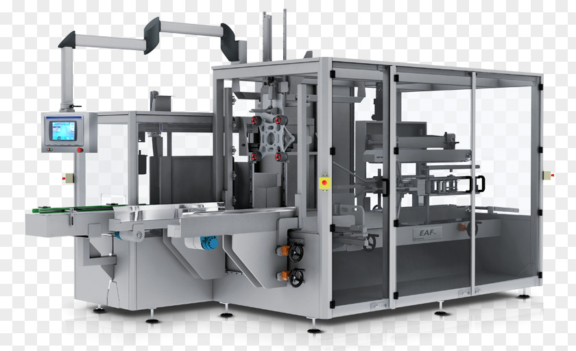 Various Shapes Packaging And Labeling Machine Industry Box PNG
