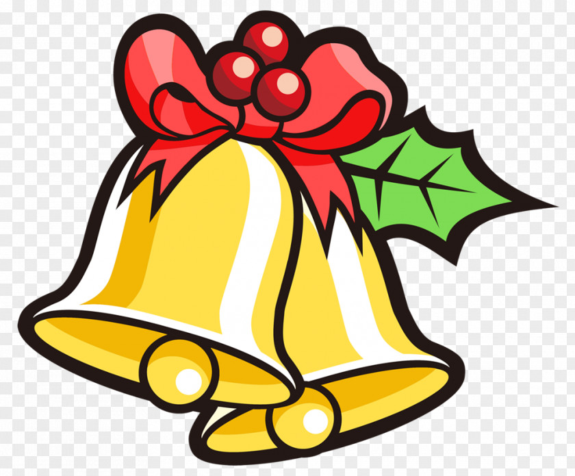 Cartoon Bell Cliparts Jingle Christmas Clip Art PNG