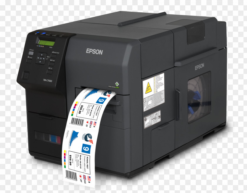 Printer Inkjet Printing Label PNG
