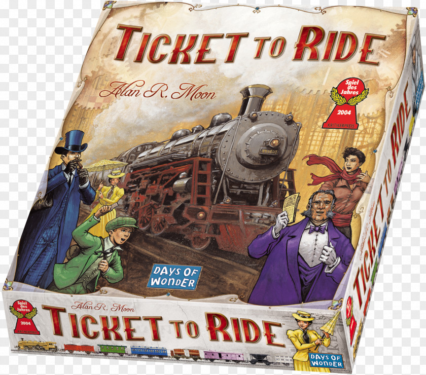 Product Box Days Of Wonder Ticket To Ride Series Board Game Pandemic PNG