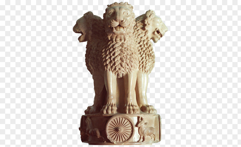 Symbol Sarnath Lion Capital Of Ashoka Pillars State Emblem India Maurya Empire PNG