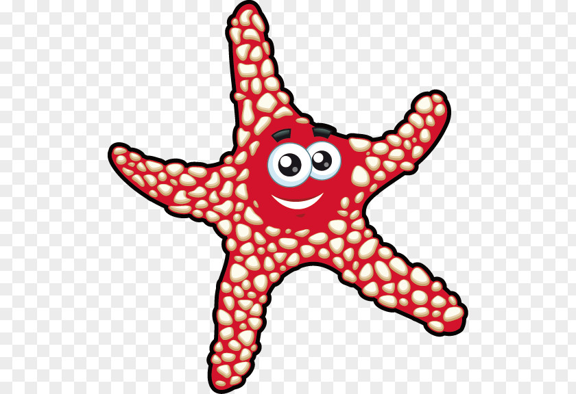 Cartoon Starfish Letter Alphabet Sea PNG