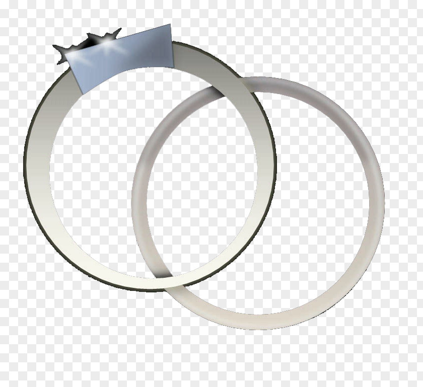 Silver Body Jewellery PNG