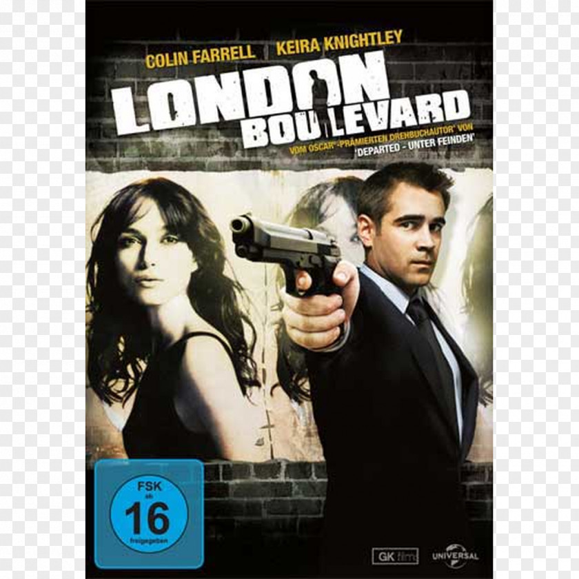 Colin Farrell Ray Winstone Anna Friel London Boulevard Blu-ray Disc Hollywood PNG