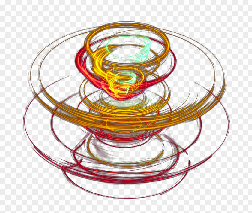 Colorful Rotating Lines Rotation PNG
