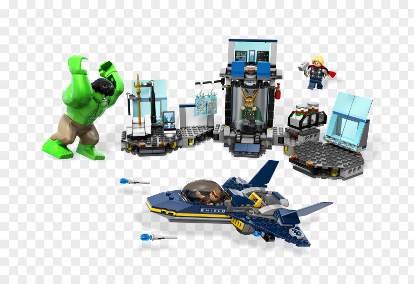 Hulk Lego Marvel Super Heroes Loki Helicarrier PNG