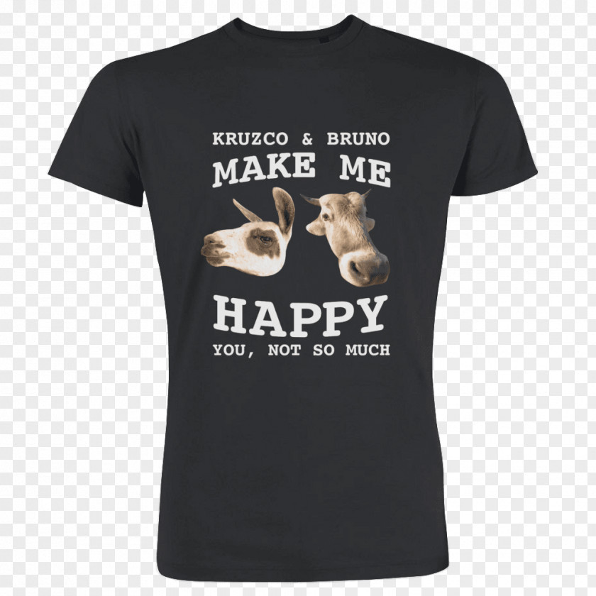 Make Me Happy T-shirt Sleeve Hernals Collar Merchandising PNG
