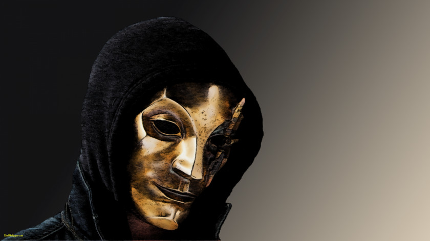 Anonymous Mask Hollywood Undead Johnny 3 Tears Desktop Wallpaper PNG