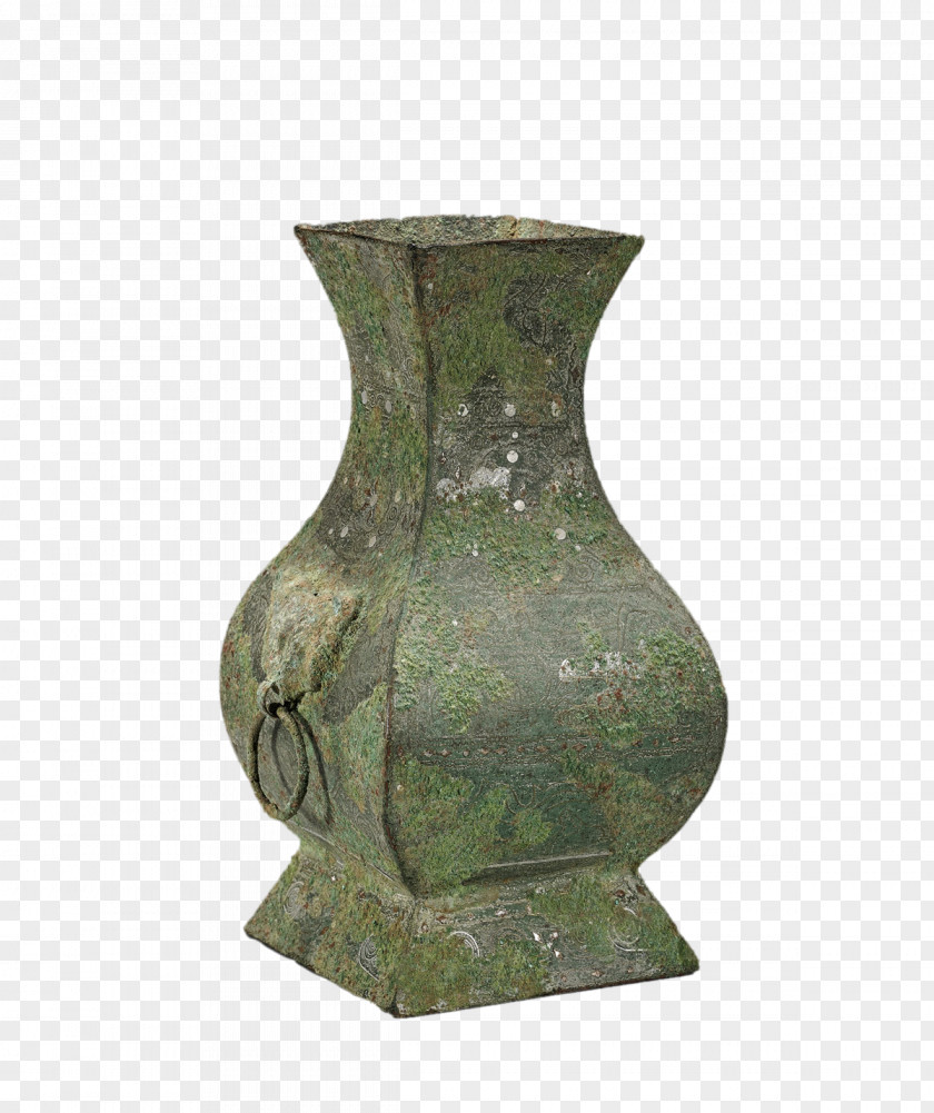 Antique Bottle Bronze Icon PNG