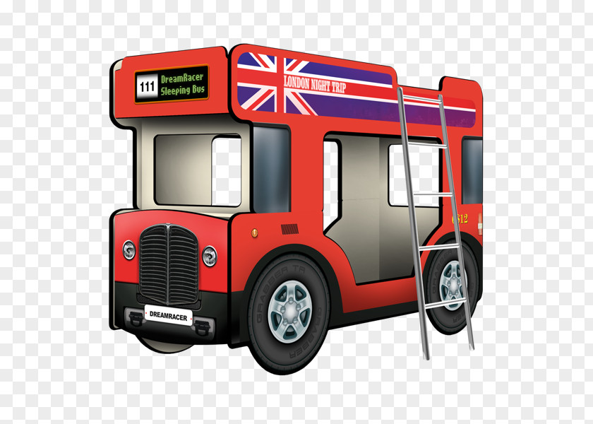 Bus Autobus De Londres Bunk Bed Nursery PNG