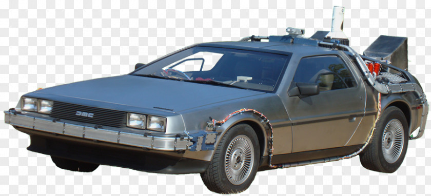 Car DeLorean DMC-12 Time Machine Travel Motor Company PNG