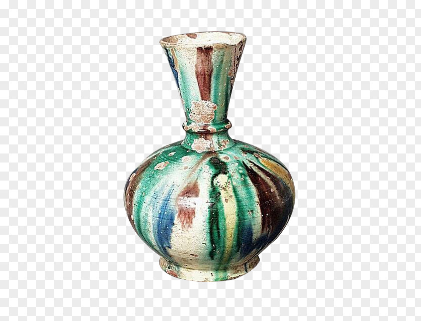 Color Bottle Vase Ceramic Pottery Slipware Pitcher PNG