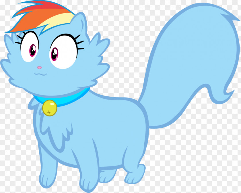 Kitten Whiskers Rainbow Dash Cat Pony PNG