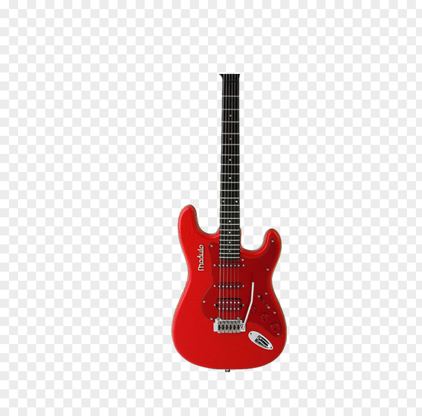 Red Guitar Fender Stratocaster Precision Bass Telecaster Musical Instruments Corporation Squier PNG