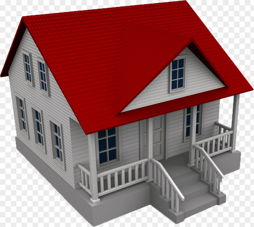 3D House Computer Graphics Building Rendering Modeling PNG
