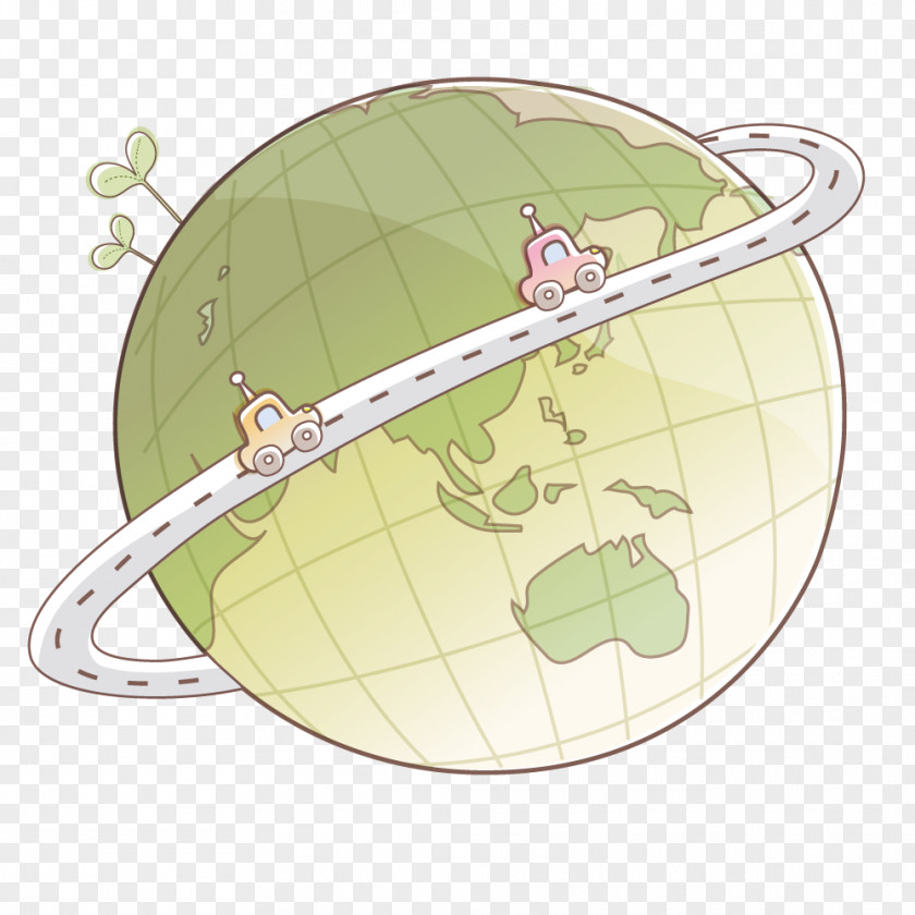 Around The Globe Earth Computer File PNG