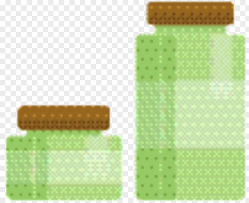 Bottle Linens Green Background PNG