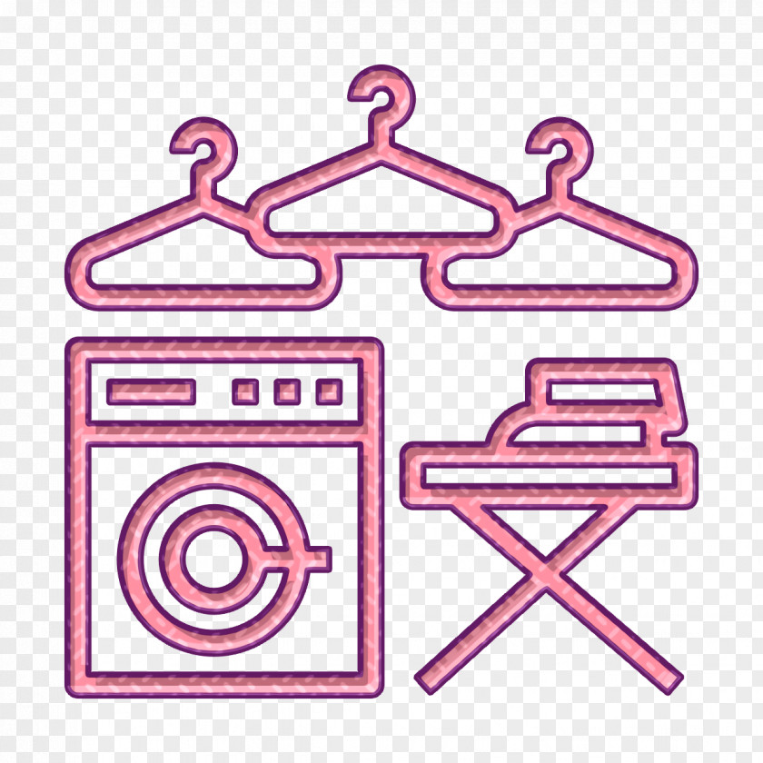 Hotel Service Icon Laundry PNG