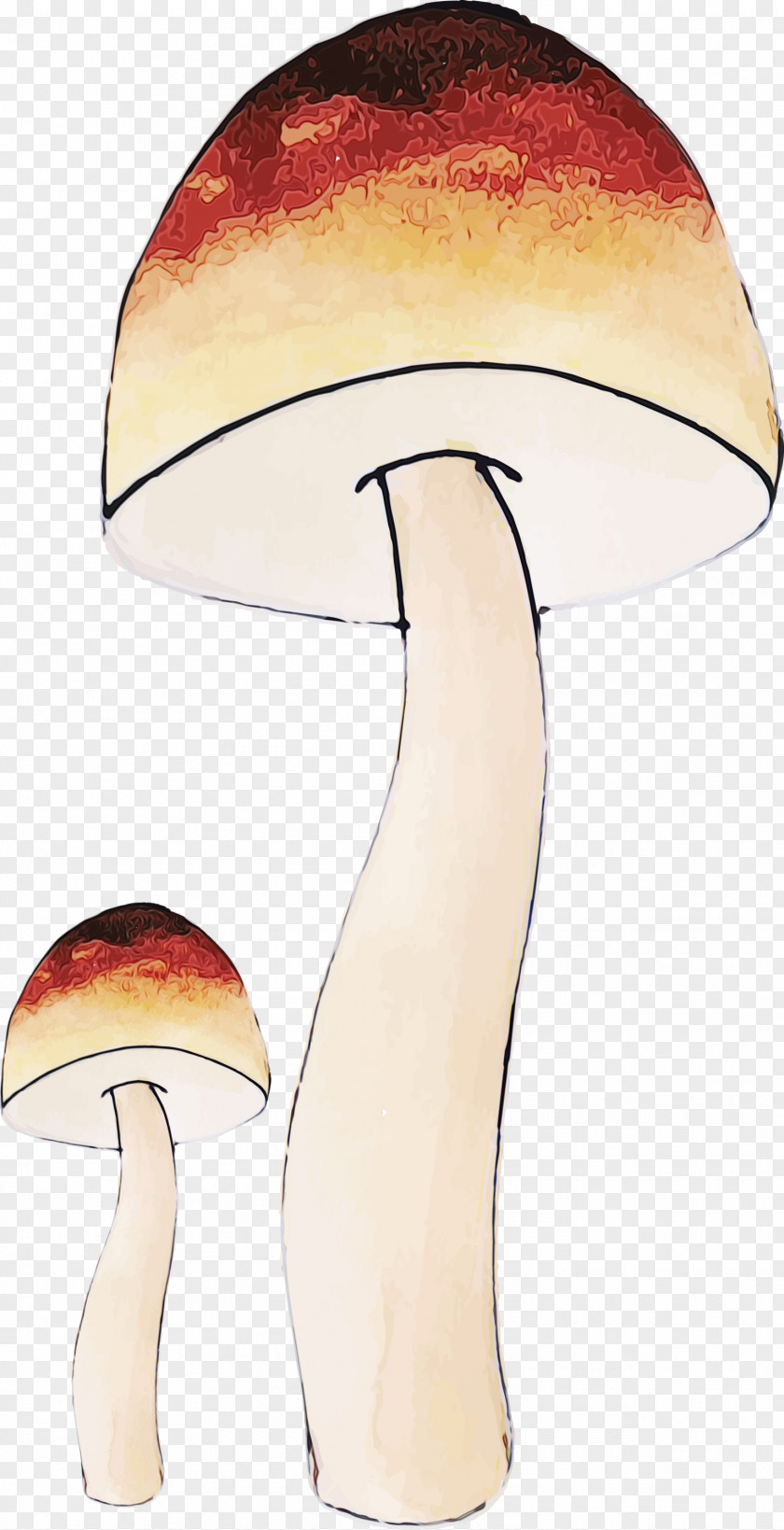 Mushroom Lamp Table PNG