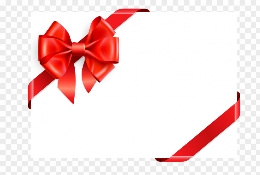 Red Gift Box Ribbon Decorative Royalty-free PNG