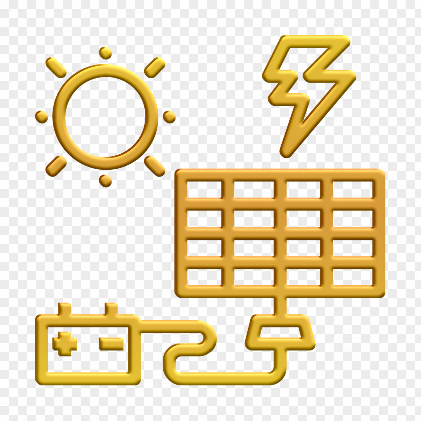 Smart Home Icon Power Solar Panel PNG