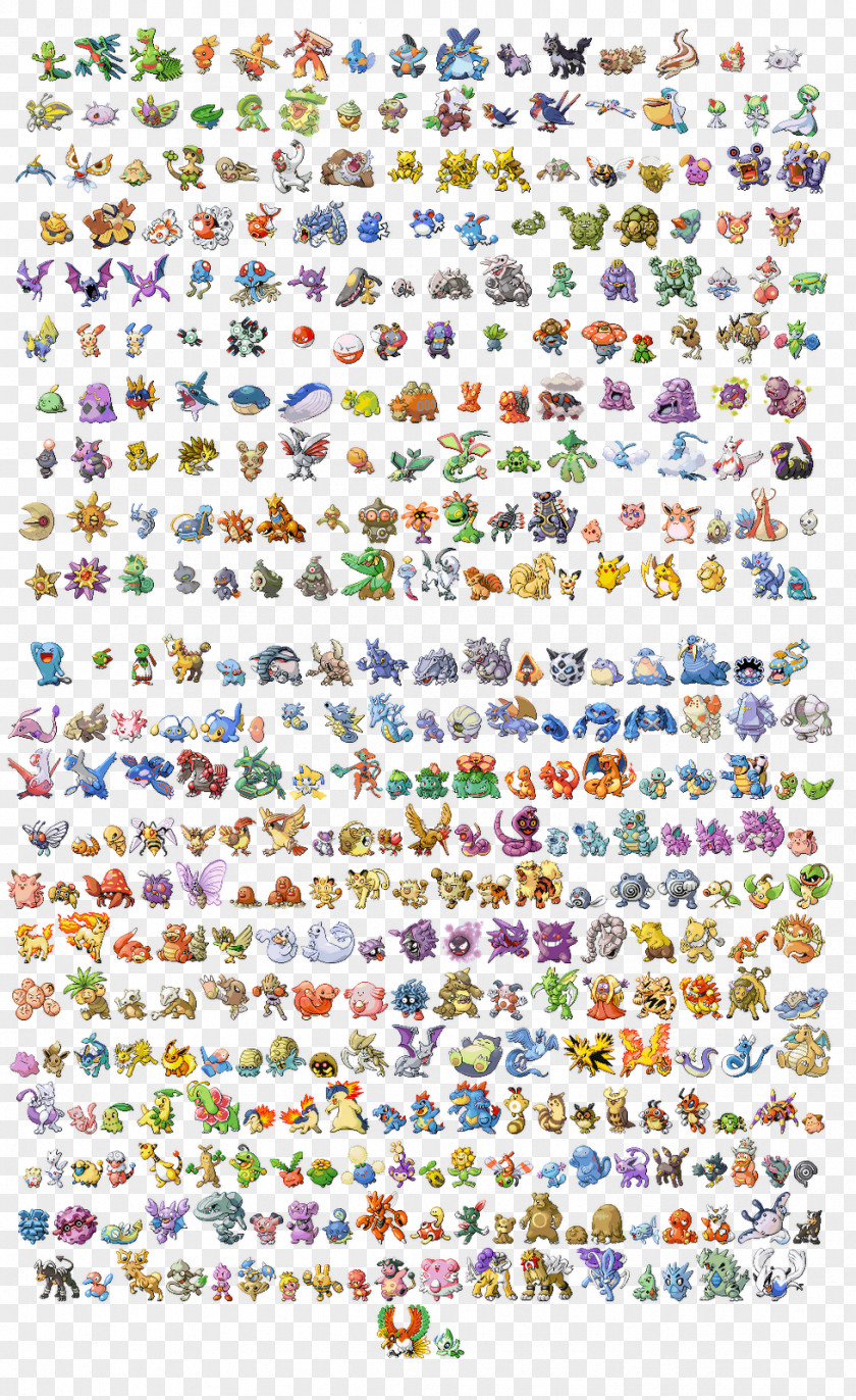 Sprite Pokémon Ruby And Sapphire Emerald HeartGold SoulSilver Red Blue Diamond Pearl PNG