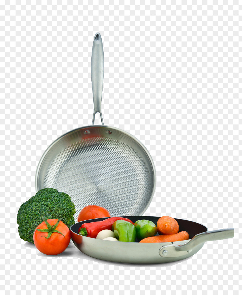 Stainless Steel Pot With Cauliflower Cookware And Bakeware Vegetable PNG