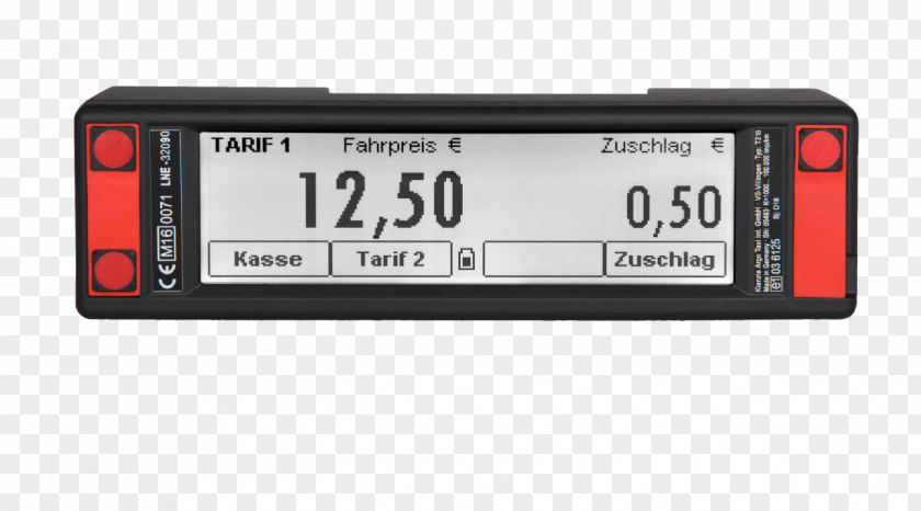 Taxi Meter Taximeter Kienzle Computer Electronics PNG