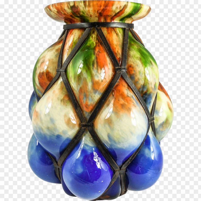 Vase Art Deco Glass PNG