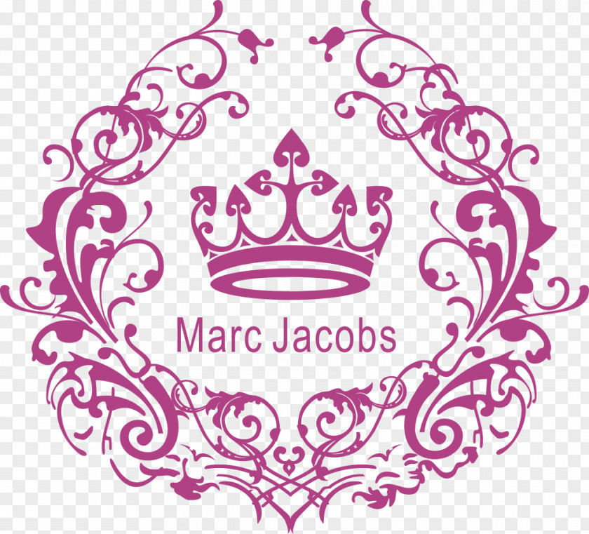 Vector Pattern And Crown Wedding Logo Adobe Illustrator PNG