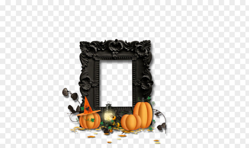 Frame Halloween Picture Frames Bed Party PNG