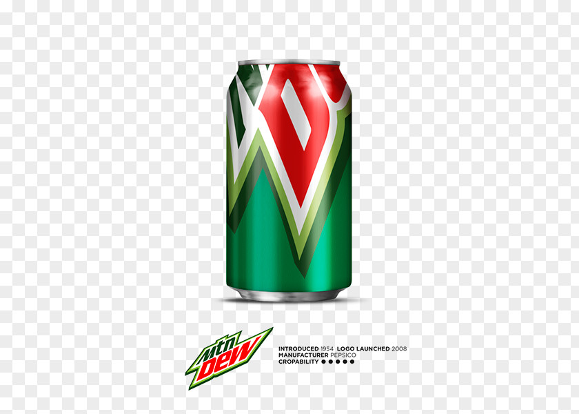 Mountain Dew Fizzy Drinks Coca-Cola Packaging And Labeling Brand Aluminum Can PNG