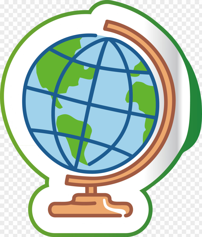 Rotate The Globe Element Adobe Illustrator PNG