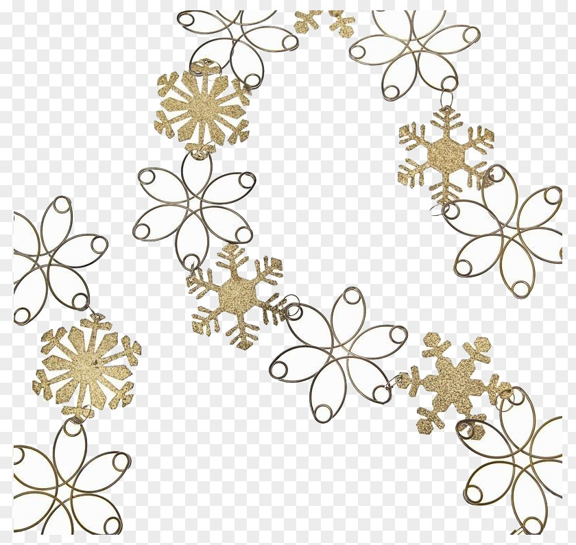 Snowflake Decoration Series Christmas PNG