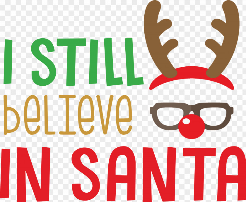 Believe In Santa Christmas PNG