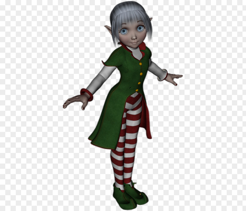 Christmas Elf Costume Design Figurine PNG elf design Figurine, Doll L.o.l. clipart PNG