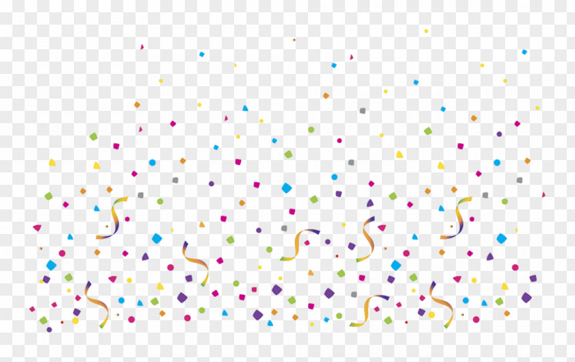 Gold Confetti Party Clip Art PNG