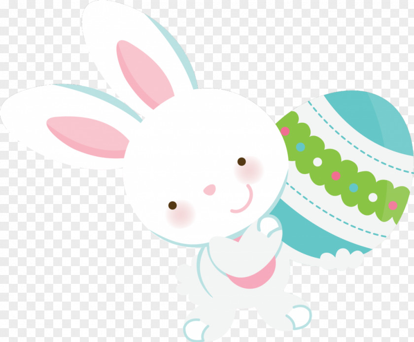 Happy Rabbit Easter Bunny Image Clip Art PNG