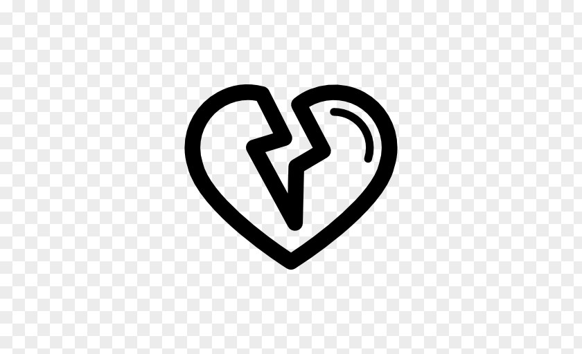 Heart Broken Shape PNG