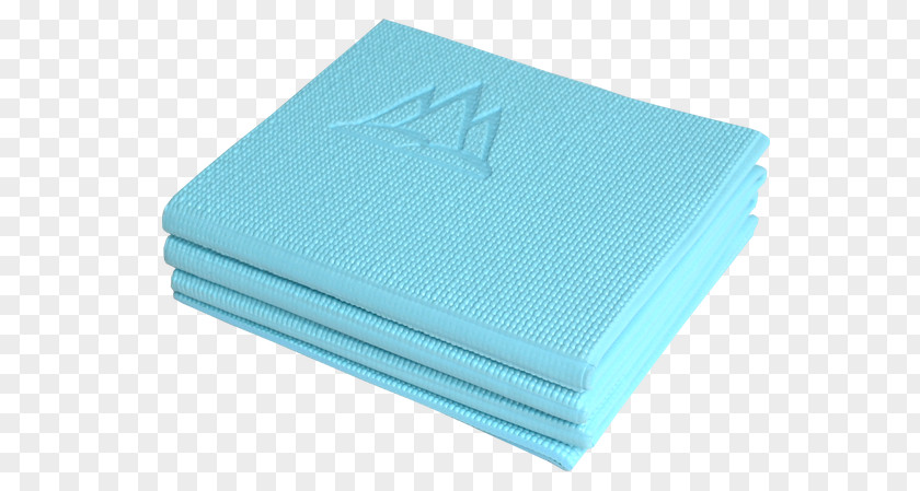 Yoga Pilates Mats Turquoise Material PNG