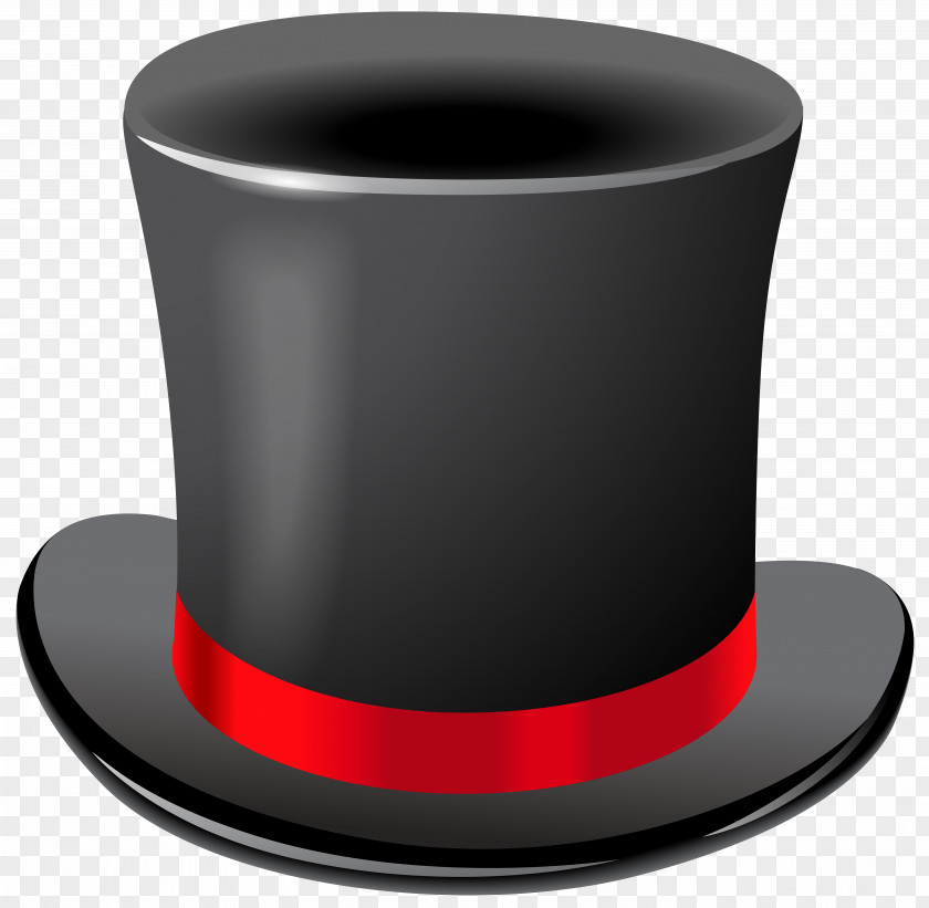 Black Top Hat Transparent Clip Art Image T-shirt PNG