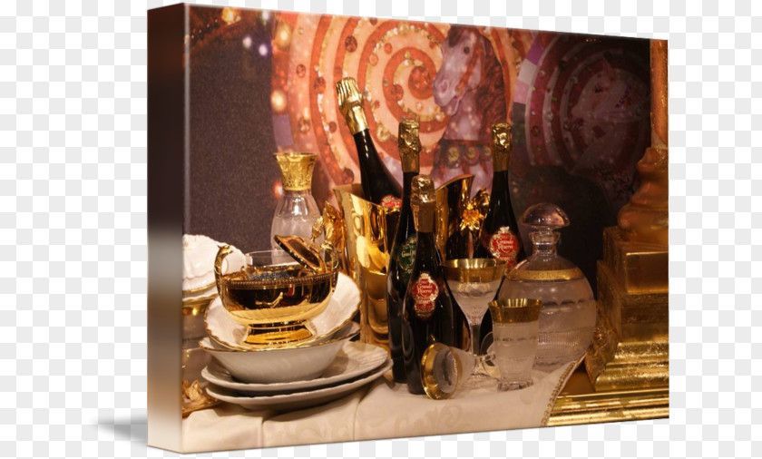 Champagne Party Still Life PNG