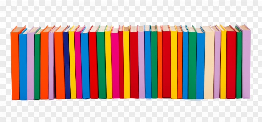 Color Books Hardcover Bookcase Stock Photography Bookselling PNG