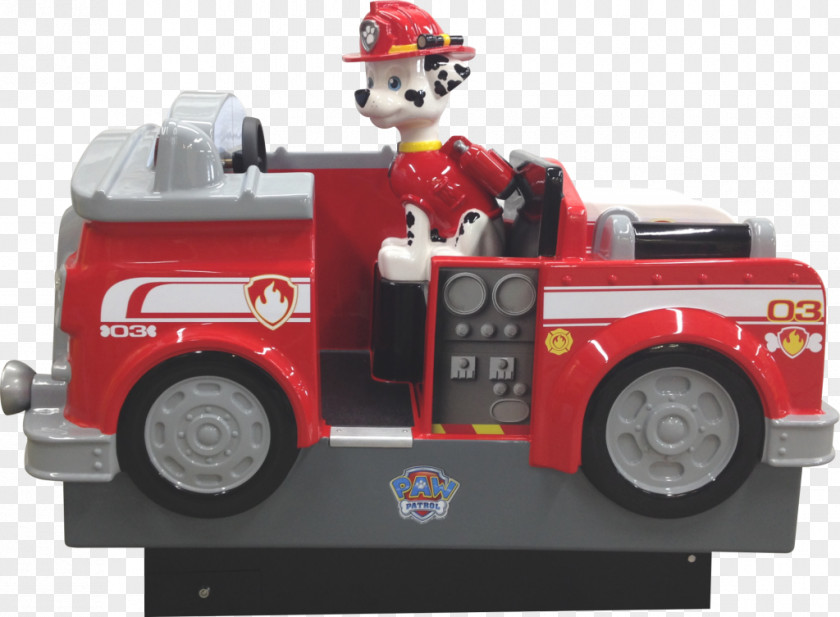 Fire Truck Car Engine Motor Vehicle Kiddie Ride PNG
