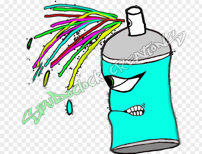 Graffiti Style Drawing Clip Art PNG