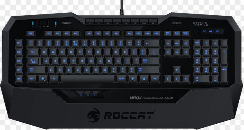 Keyboard Computer Mouse Roccat Gaming Keypad Gamer PNG