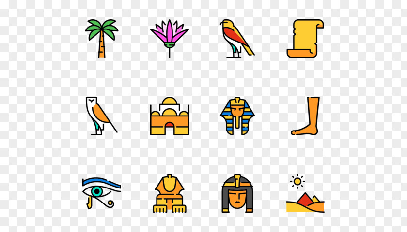Old Egypt Beak Brand Line Clip Art PNG