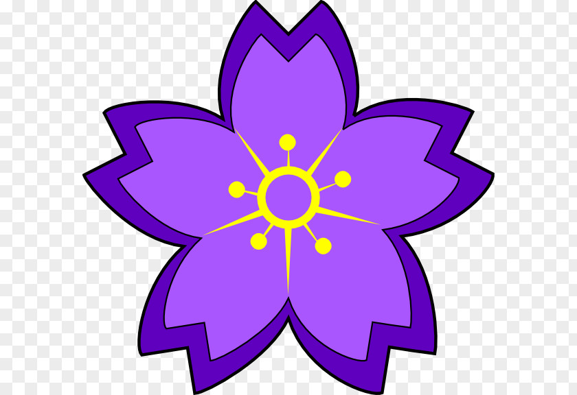 Purple Flower Violet Clip Art PNG